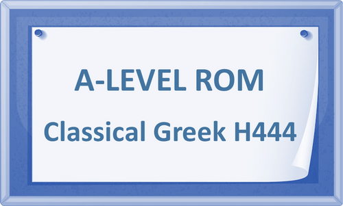 A-Level Review of Marking - Classical Greek H444 (OCR)