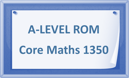 A-Level Review of Marking - Core Maths 1350 (AQA)