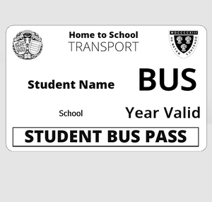 Replacement Bus Pass Card